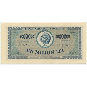 Romania, 1 million Lei 1947