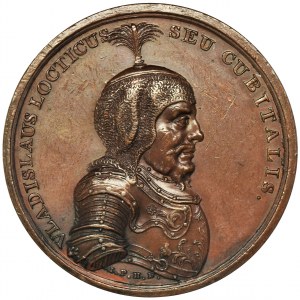 Medal ze Suity Królewskiej, Władysław I Łokietek - brąz