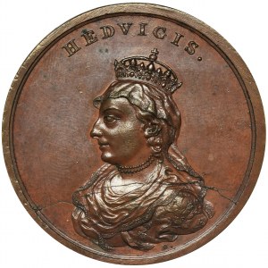 Medal ze Suity Królewskiej, Jadwiga - brąz