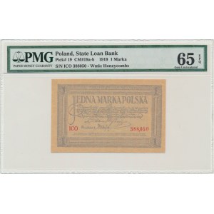 1 marka 1919 - ICO - PMG 65 EPQ