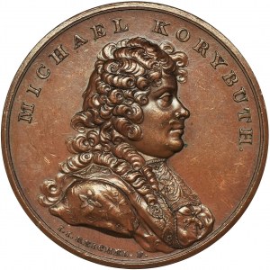 Medal ze Suity Królewskiej, Michał Korybut Wiśniowiecki - brąz