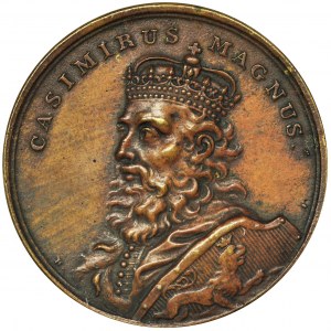 Medal ze Suity Królewskiej, Kazimierz III Wielki - odlew