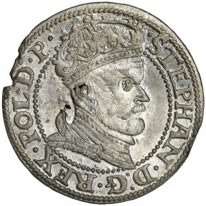 Stephan Bathory, Groschen Danzig 1578