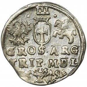 Sigismund III Vasa, 3 Groschen Vilinius 1597