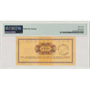 Pewex, 20 dolarów 1969 - GH - PMG 53