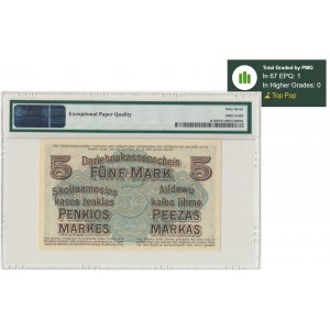 Kowno, 5 Mark 1918 - D - PMG 67 EPQ