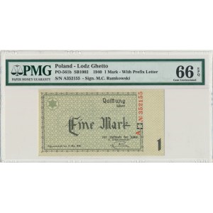 1 Mark 1940 - A series - 6 digit series - PMG 66 EPQ
