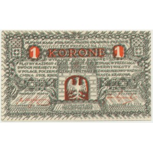 Kraków, 1 korona 1919 - A -