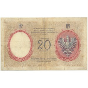 20 złotych 1919 - A.22 - RZADKOŚĆ
