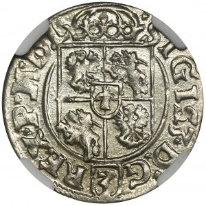 Sigismund III Vasa, 3 Polker Bromberg 1619 - NGC MS65