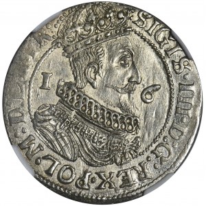 Zygmunt III Waza, Ort Gdańsk 1624/3 - PR• - NGC MS63