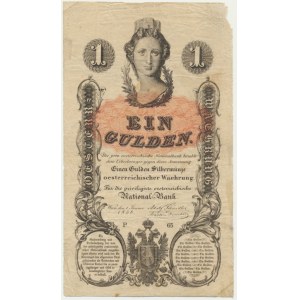 Austria, 1 Gulden 1858