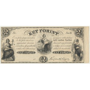 Hungary (Finanse Ministry Philadelphia), 2 Forints (1852)
