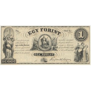 Hungary (Finanse Ministry Philadelphia), 1 Forint (1852)