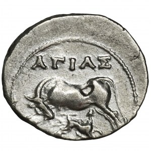 Grecja, Iliria, Apollonia, Drachma - Agias