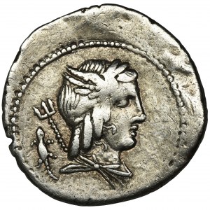 Roman Republic, L. Iulius Bursio, Denarius