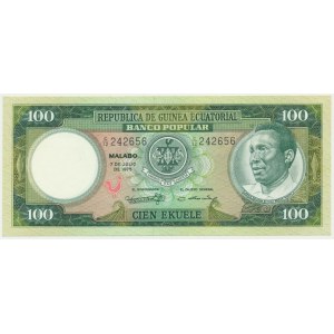 Guinea Ecuatorial, 100 Ekuele 1975
