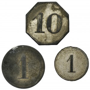 Dominial token, Machcin (3 pcs.)