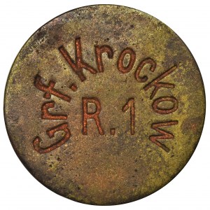 Dominial token, Grf. Krockow