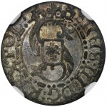 Sigismund III Vasa, Schilling Riga 1615 - NGC AU55