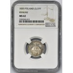 Free City of Krakau, 1 zloty 1835 - NGC MS62