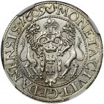 Sigismund III Vasa, 1/4 Thaler Danzig 1609 - NGC MS60 - RARE