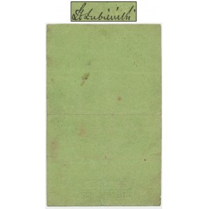 1 złoty 1831 Łubieński - cienki papier - RZADKIE