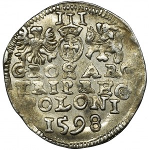 Sigismund III Vasa, 3 Groschen Lublin 1598