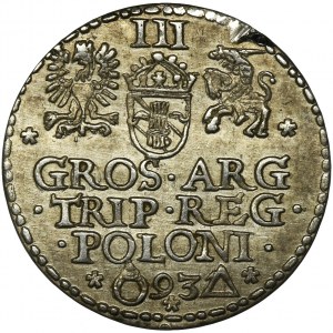 Sigismund III Vasa, 3 Groschen Marienburg 1593