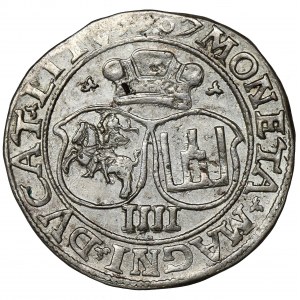 Zygmunt II August, Czworak Wilno 1567 - LI/LITV