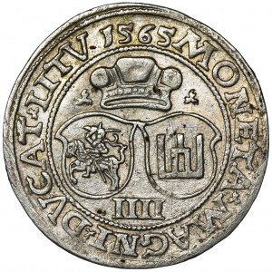 Sigismund II August, 4 Groschen Villnius 1565 - LI/LITV