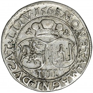 Sigismund II August, 4 Groschen Villnius 1568 - LI/LITV