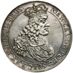 Jan II Kazimierz, Donatywa w srebrze Gdańsk 1660 - EKSTREMALNIE RZADKA