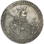 Niemcy, Brandenburgia-Prusy, Fryderyk Wilhelm, Dwutalar Królewiec 1653 CM - EKSTREMALNIE RZADKI