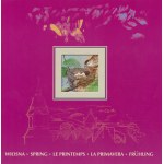 PWPW, Ptaszki (2004) - AA - dzwon farbą - w emisyjnym folderze