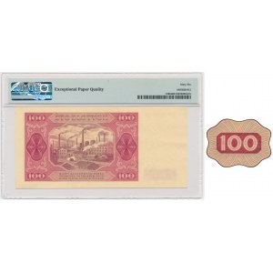 100 złotych 1948 - GM - PMG 66 EPQ - bez ramki