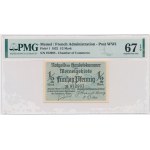 Memel, 1/2 Mark 1922 - PMG 67 EPQ