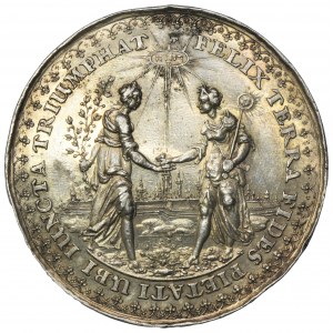 Ladislaus IV Vasa, Wedding medal, Medal on the occasion of the Peace in Sztumska Wies 1635