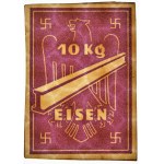 Niemcy, kartka na 10 kg żelaza (1939)