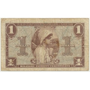 USA (Wojskowy Certyfikat Płatności), 1 dolar (1954) - seria 521