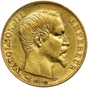 France, Napoleon III, 20 Francs Paris 1857 A