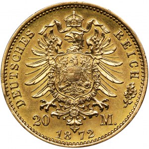 Niemcy, Królestwo Prus, Wilhelm I, 20 Marek Berlin 1872 A