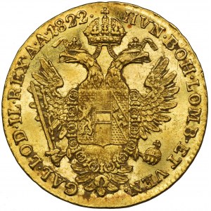 Austria, Franz I, Ducat Wien 1822 A