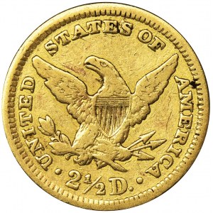 USA, 2 1/2 Dolara Filadelfia 1901 - Liberty Head