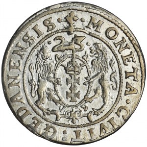 Sigismund III Vasa, 1/4 Thaler Danzig 1623 - PR