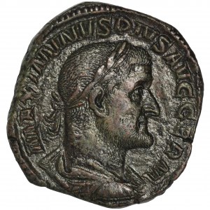 Roman Imperial, Maximinus I Thrax, Sestertius