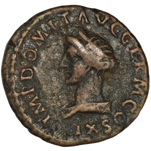 Roman Imperial, Domitian, Quadrans - RARE