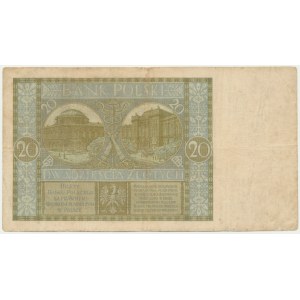 20 złotych 1929 - Ser.CR - RZADKIE
