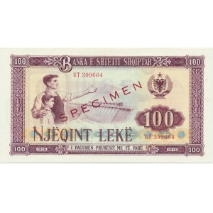 Albania, 100 Leke 1976 - SPECIMEN -