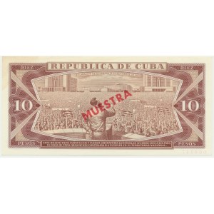 Cuba, 10 Peso 1984 - SPECIMEN -